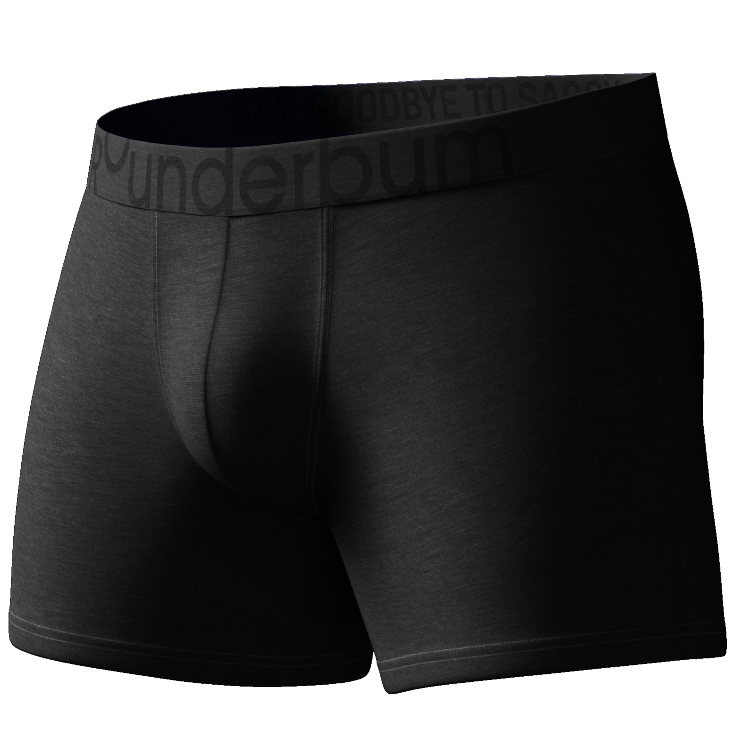 RounderbumMen's Padded Underwear Boxer Briefs with Removable Butt Enhancing Pads - 4 Colors - More Volume Instantly
