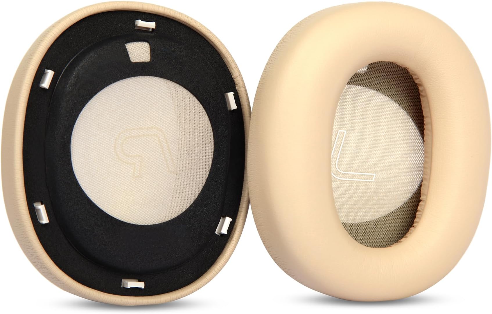 Earpads Replacement Ear Cushions Compatible with Edifier W860NB PRO Headphone Earcups Parts-Golden