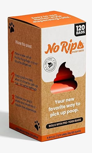 Rollos de bolsas para excrementos de perro: cómodo estilo tejido, extra grueso, a prueba de fugas, recambios para soporte de correa de bolsa de