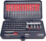 Würth Zebra 061425159 Bit Set 1/4 Inch Bit Set 59 Pieces in Practical Metal Case - 1