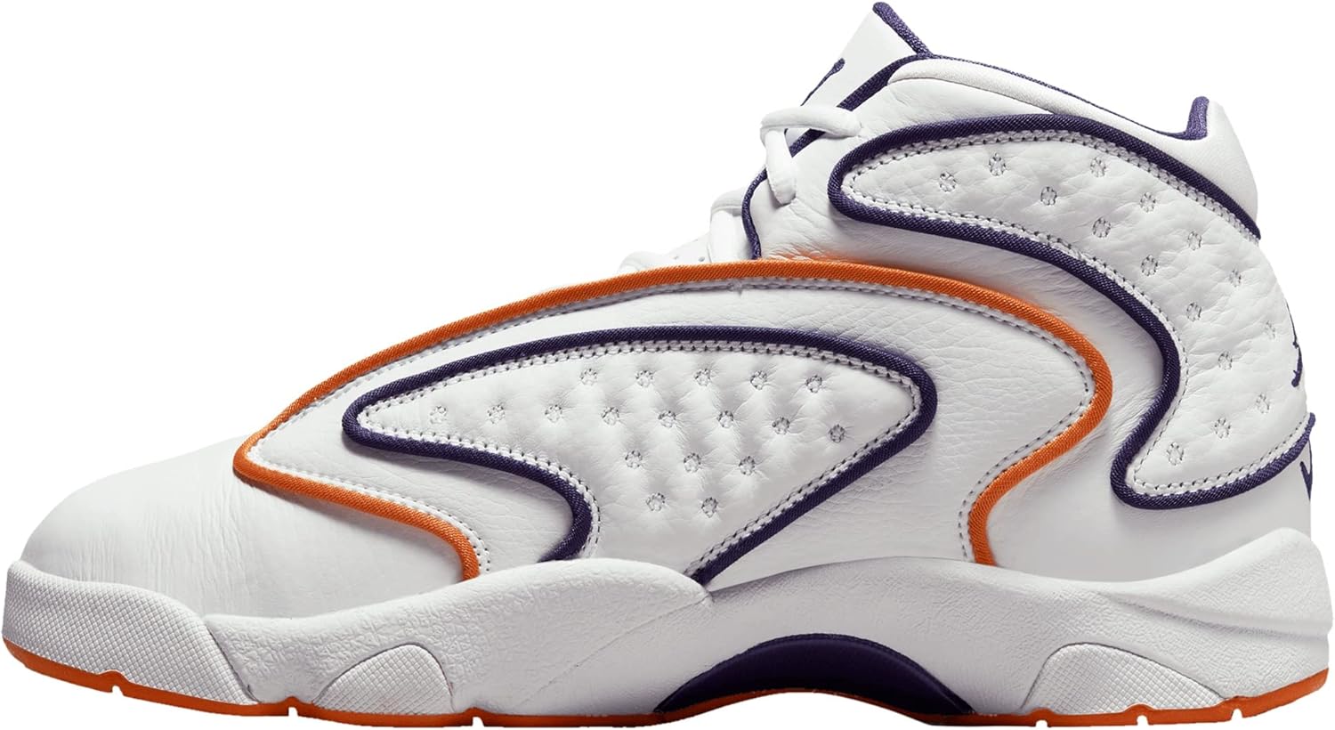 Jordan Womens Air OG Basketball Shoes (us_Footwear_Size_System, Adult, Women, Numeric, Medium, Numeric_7_Point_5) White/Orange