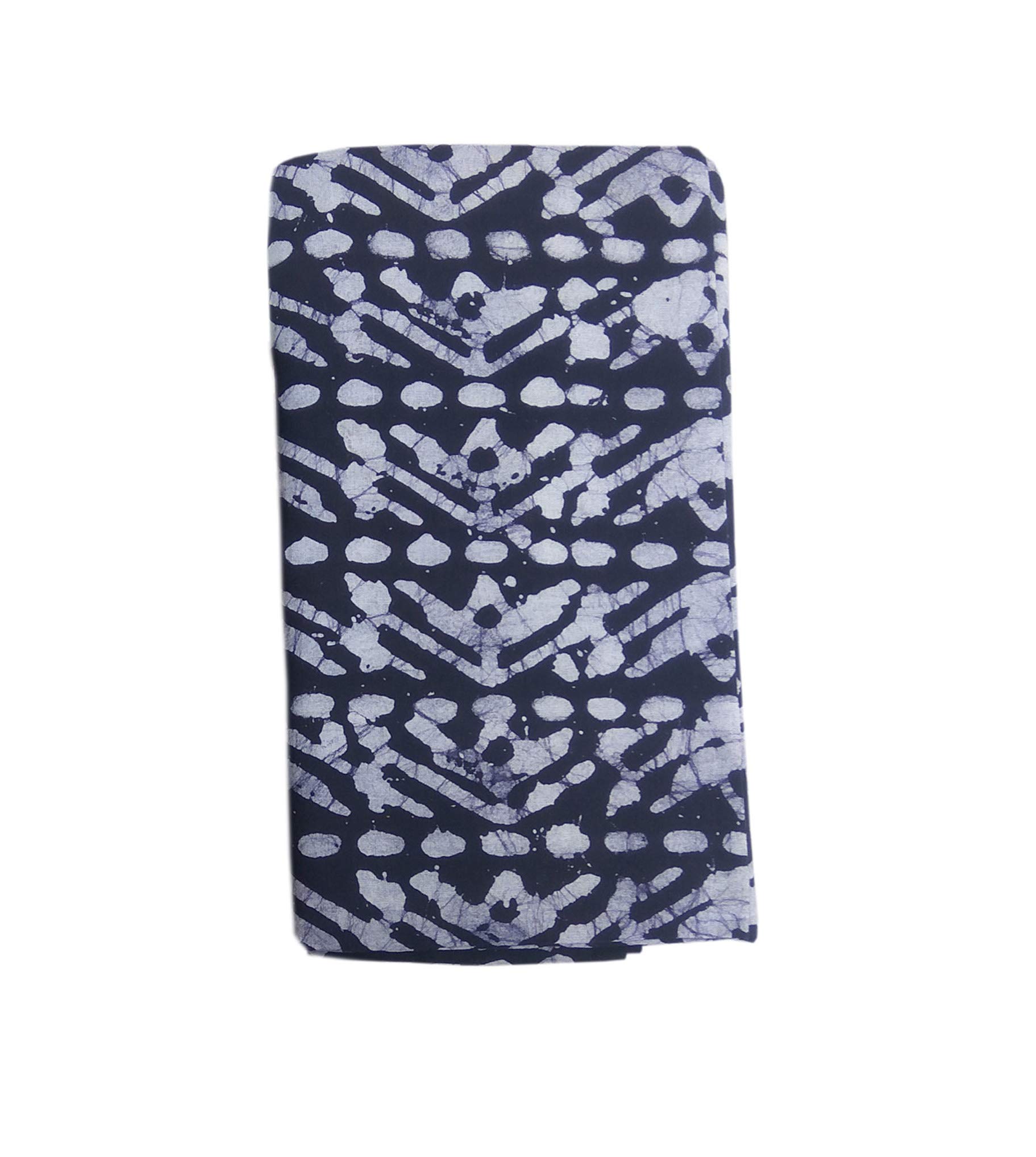 Pure Cotton Hand Block Print Batik Handloom Lungis for Men Pack of 1 (2.25 mtr) blue-image-38