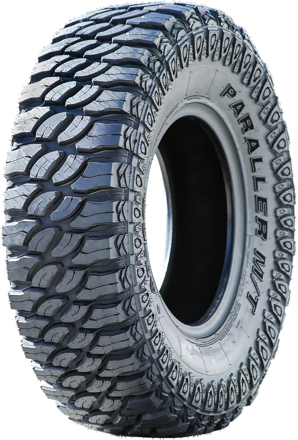 Atlas Paraller M/T Mud Off-Road Light Truck Radial Tire-LT295/70R18 295/70/18 295/70-18 129/126Q Load Range E LRE 10-Ply BSW Black Side Wall