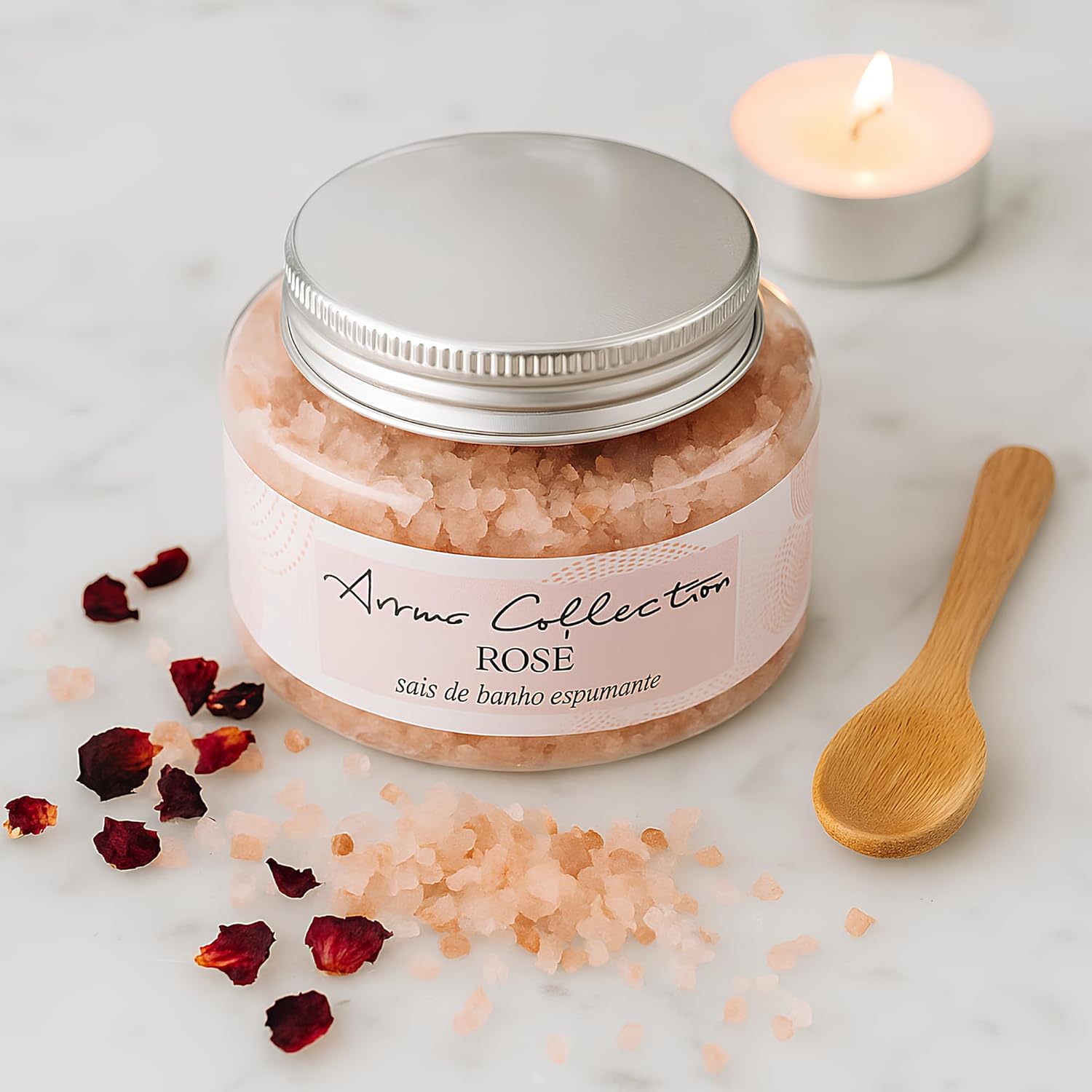 Sais de Banho Espumante Rosé 200g – Sal Marinho & Ervas Naturais, Banho Relaxante, Escalda-Pés e SPA em Casa em promoção! Veja a oferta e mais achadinhos de Esfoliantes & Sais de banho 4 Hoje é o melhor dia para comprar Sais de Banho Espumante Rosé 200g – Sal Marinho & Ervas Naturais, Banho Relaxante, Escalda-Pés e SPA em Casa com aquele preço maroto! Promoção! Aproveite a oferta! 4