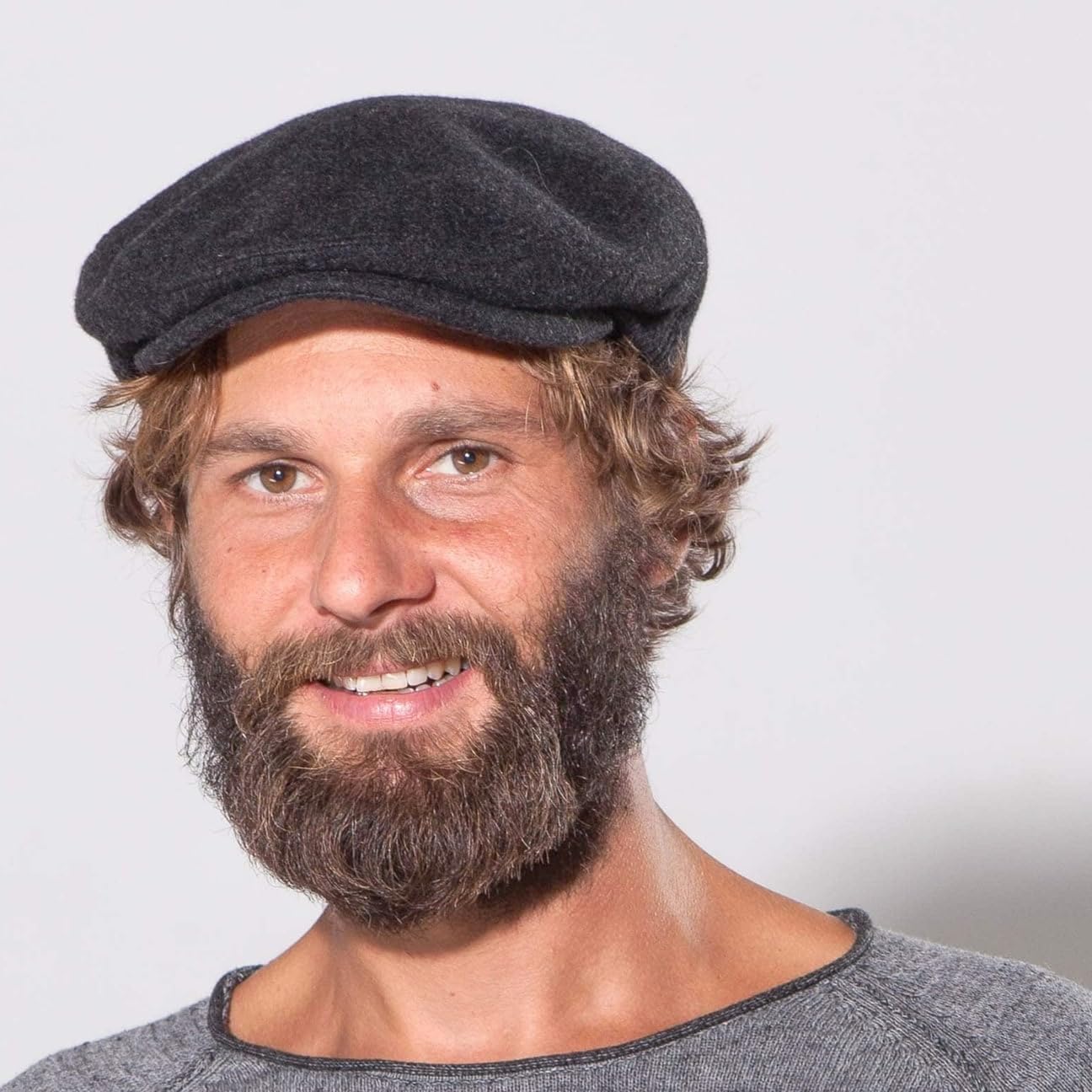 Stetson Kent Wool Earflaps Flat Cap Women/Men | Made in The EU - Image 3