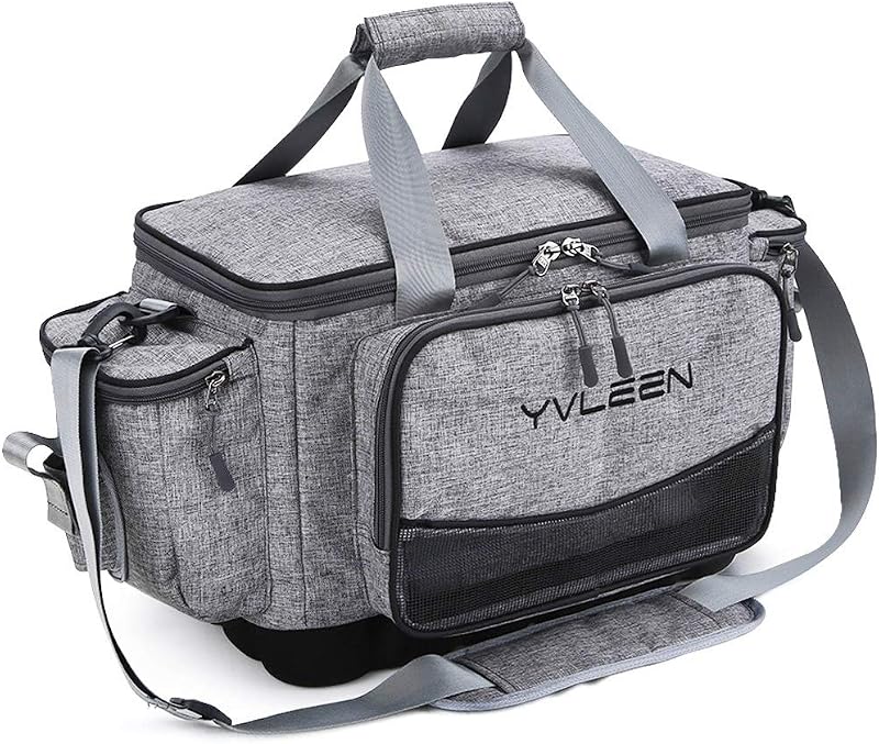 YVLEEN Bolsa para caja de aparejos de pesca - Bolsa de almacenamiento grande para aparejos de pesca al aire libre - Material de poliéster 100% resistente al agua - Bolsas para aparejos de pesca - Adecuada para caja de aparejos 3600 3700