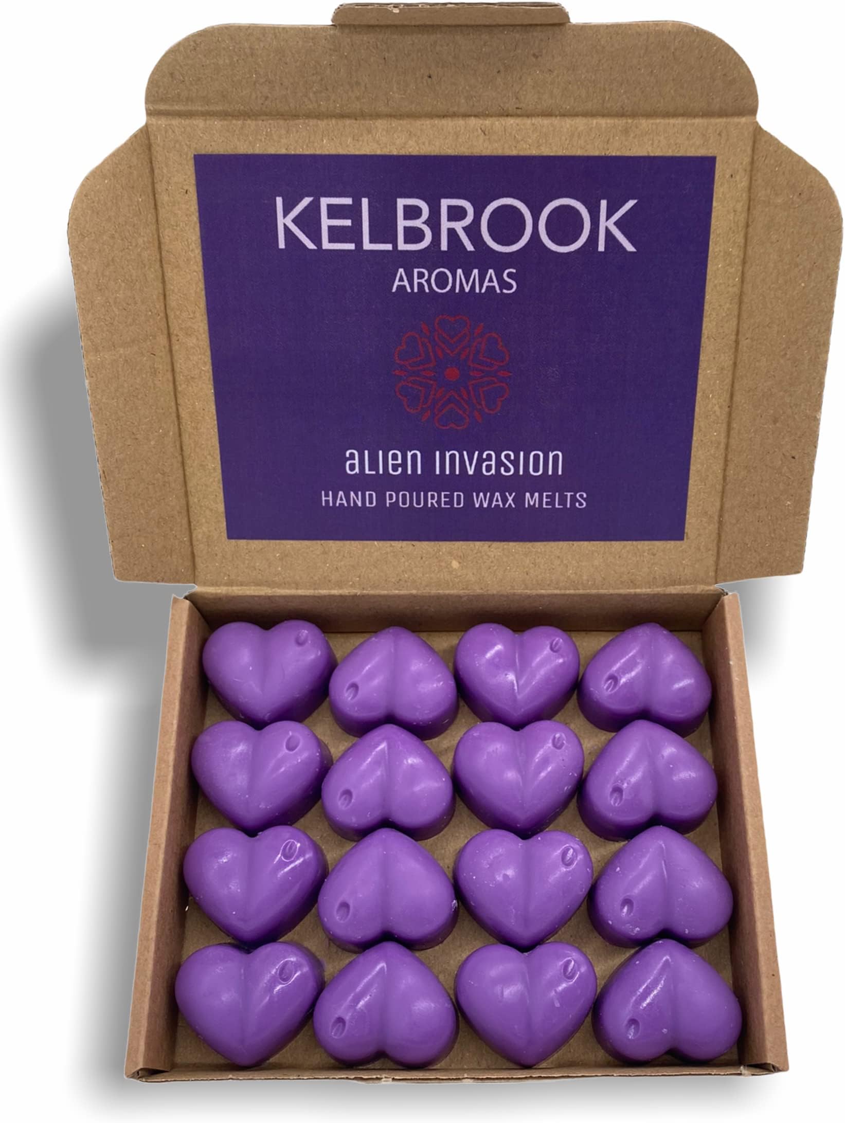 Kelbrook Aromas Wax Melts - Alien Invasion | 16 Pack | Strong Scented | Made in The UK | Plastic Free | Vegan
