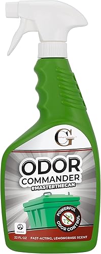 Miniatura 2 de Garbage Commander Odor Commander, botella de spray para control de olores, 22 onzas, aroma a hierba de limón, fabricada con orgullo en Canadá