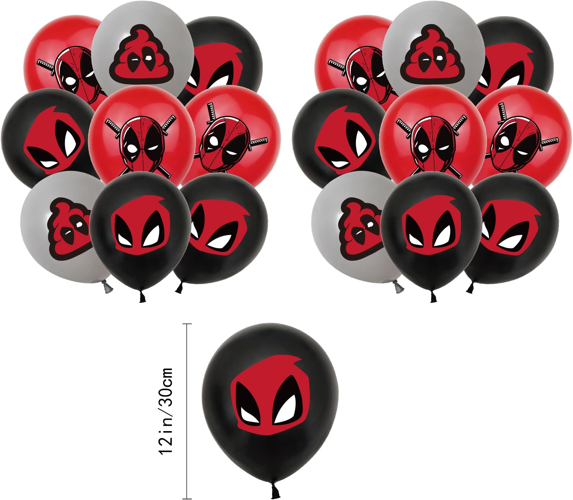 Birthday Party Supplies,Birthday Decorations Balloons, Banners, Cupcake Toppers for Boys and Girls