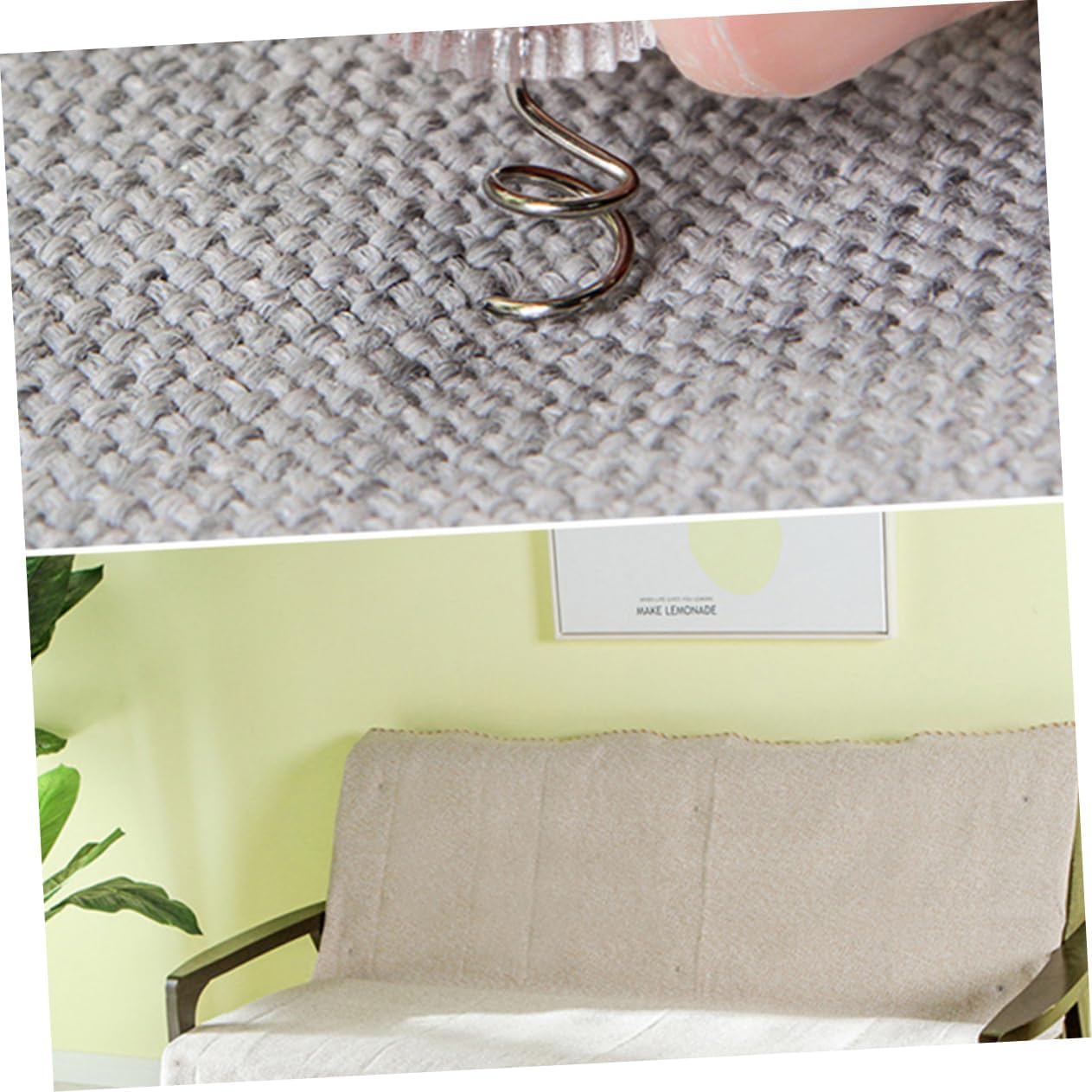 Non-Slip Quilt Bed Sheet Fasteners Twisted Nail Clips for Sofa and Mattress Covers Secure Upholstery and Duvet Holders for Easy Use
