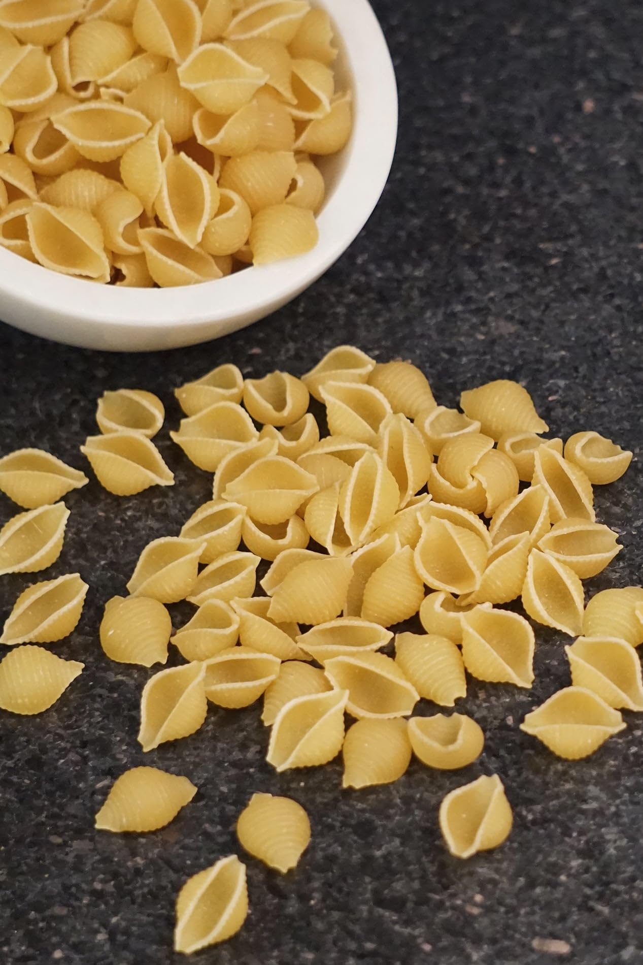 Finosta Shell Pasta Made of Durum Wheat Semolina, Easy to Cook | Tasty and Healthy | No Maida | Source of Fibre | Cholesterol Free | Vegetarian, 500gm 3