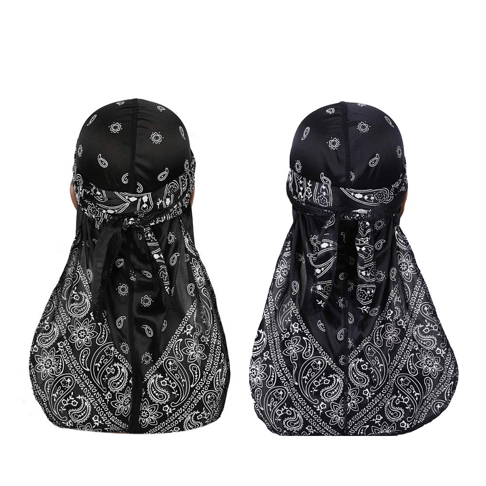 Tao Tao Assorted Paisley Bandana Doo Rag Cap Headwraps Men's Women's