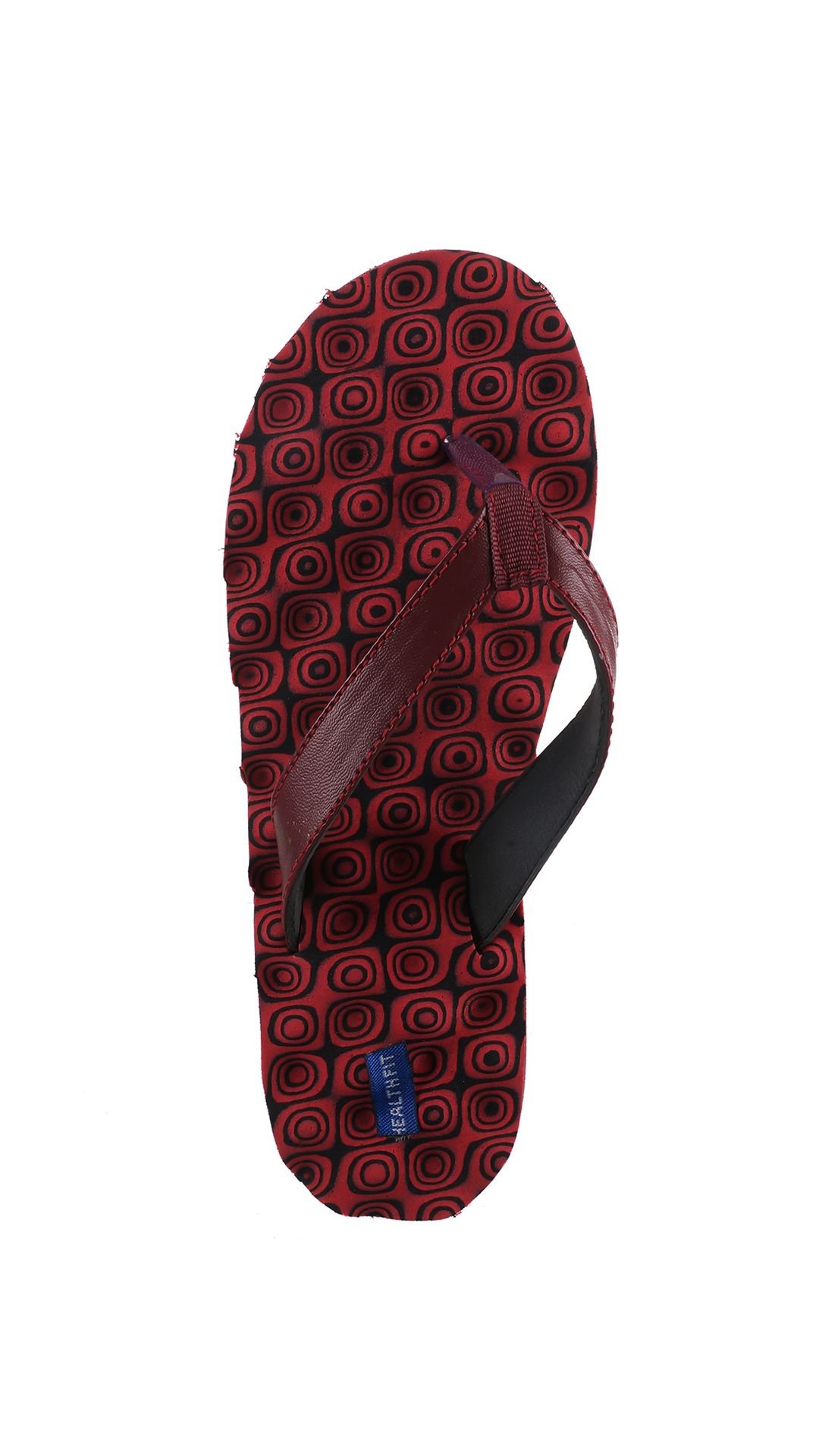 HEALTH FIT Womens Maroon Flip-Flop - 8 UK (B07BYGZ58Z) Amazon Price History, Amazon Price Tracker