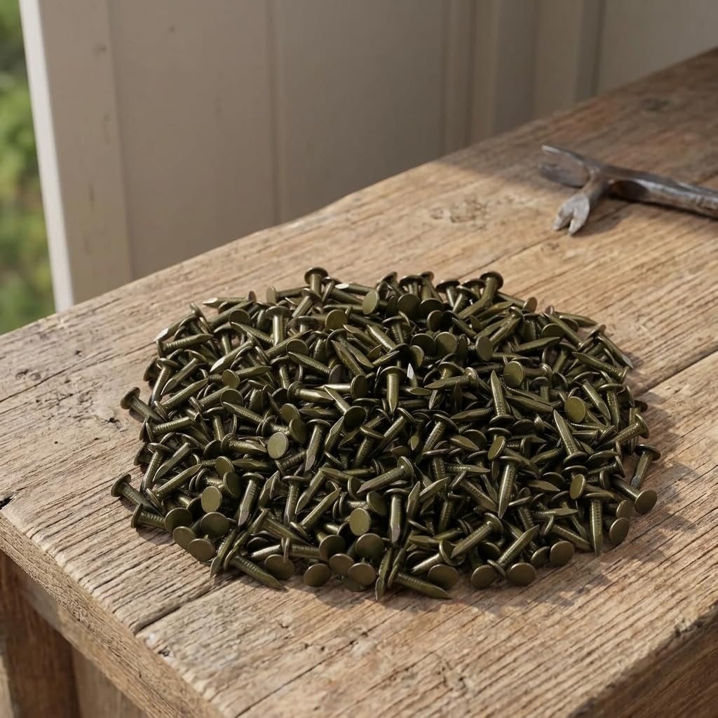 Roofing Nails 3/4 Inch 300 Pcs Coated Steel for Asphalt Tile