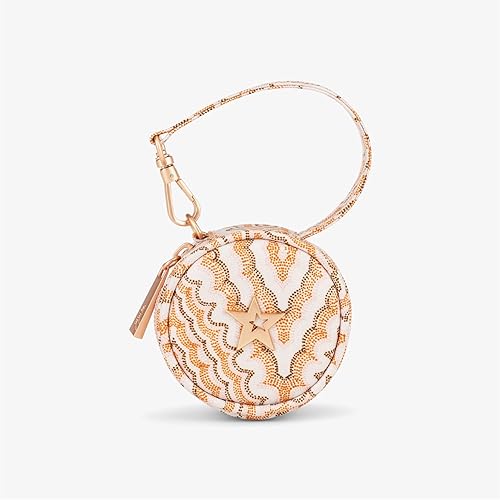 JuJuBe  Soporte para chupete Paci Pod, clip Binky a bolsa de pañales o cochecito, dije de bolso, capacidad para 2 chupetes  Diamante punteado