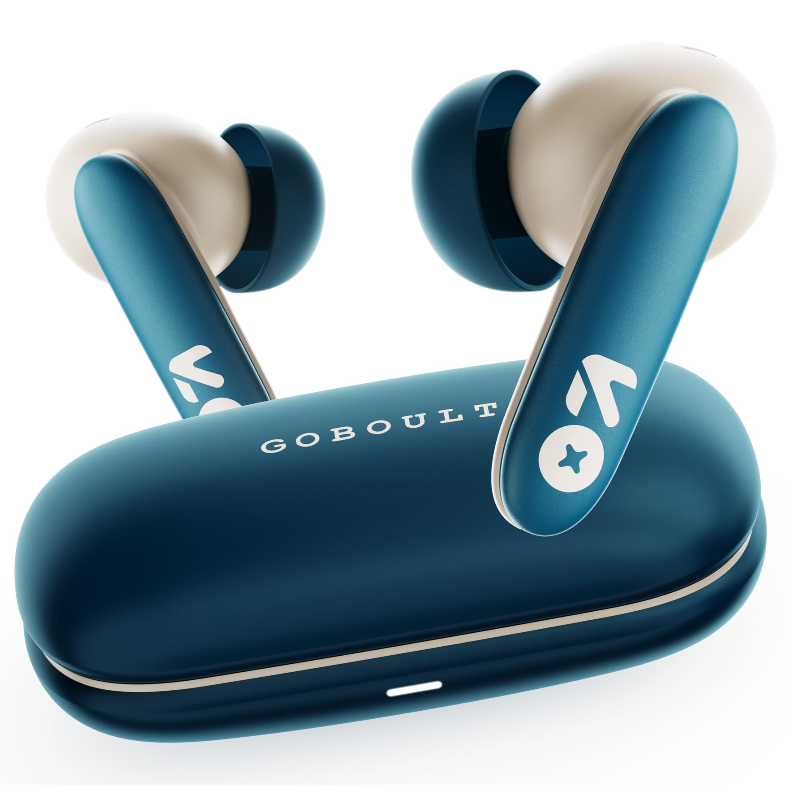 GOBOULT Y1 v2.0 Ear Buds Wireless Blue Blue Teal - Image 1