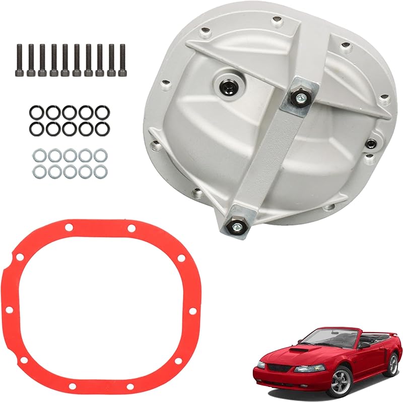 Tampa do diferencial traseiro com girdle Thomletha DR3Z4033A para Mustang 1979–2004 – 1 unidade