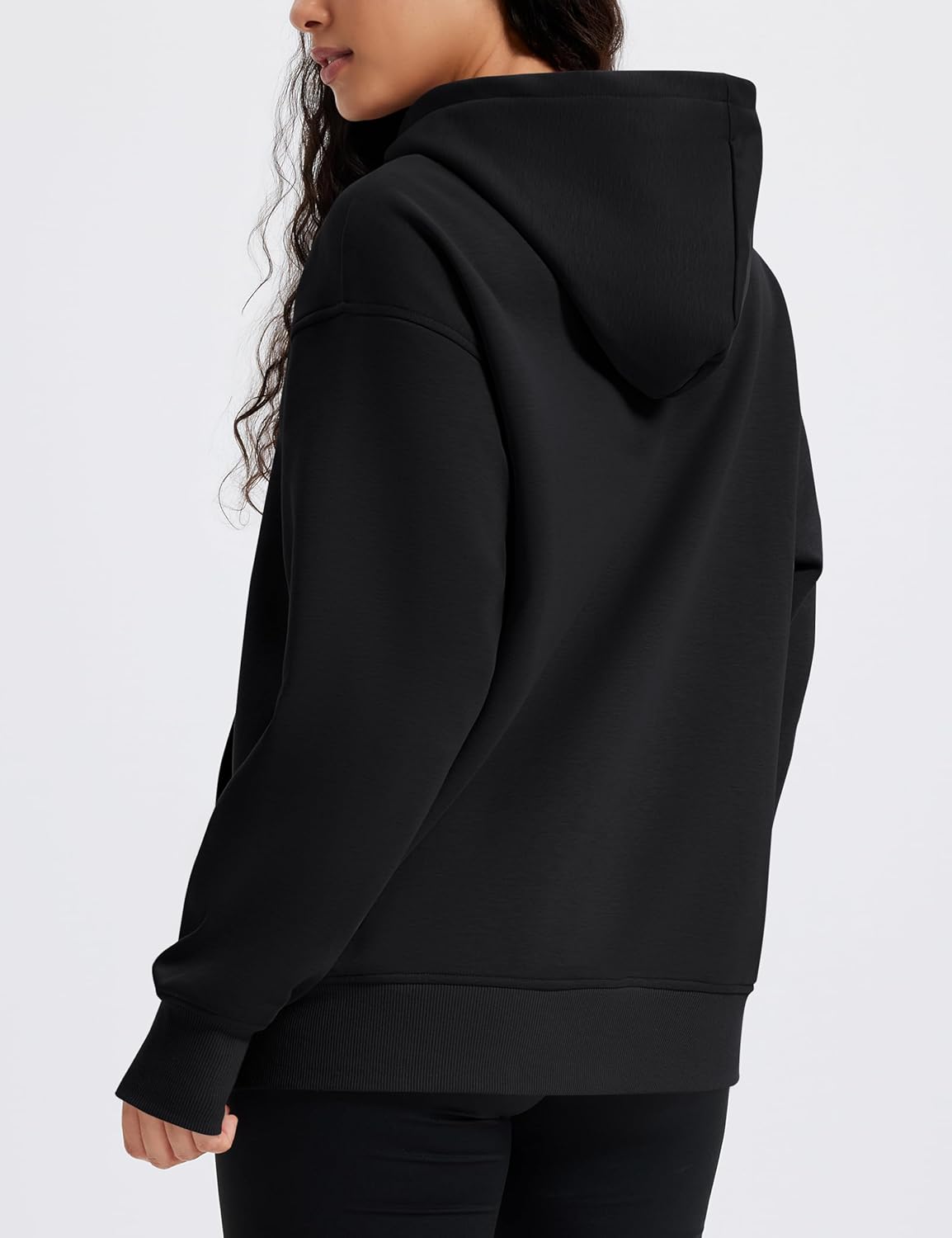 MAGCOMSEN Oversized Hoodies for Women Fleece Pullover Sweatshirts Warm Cozy Sweaters Workout Winter Fall Hoodie - Image 2