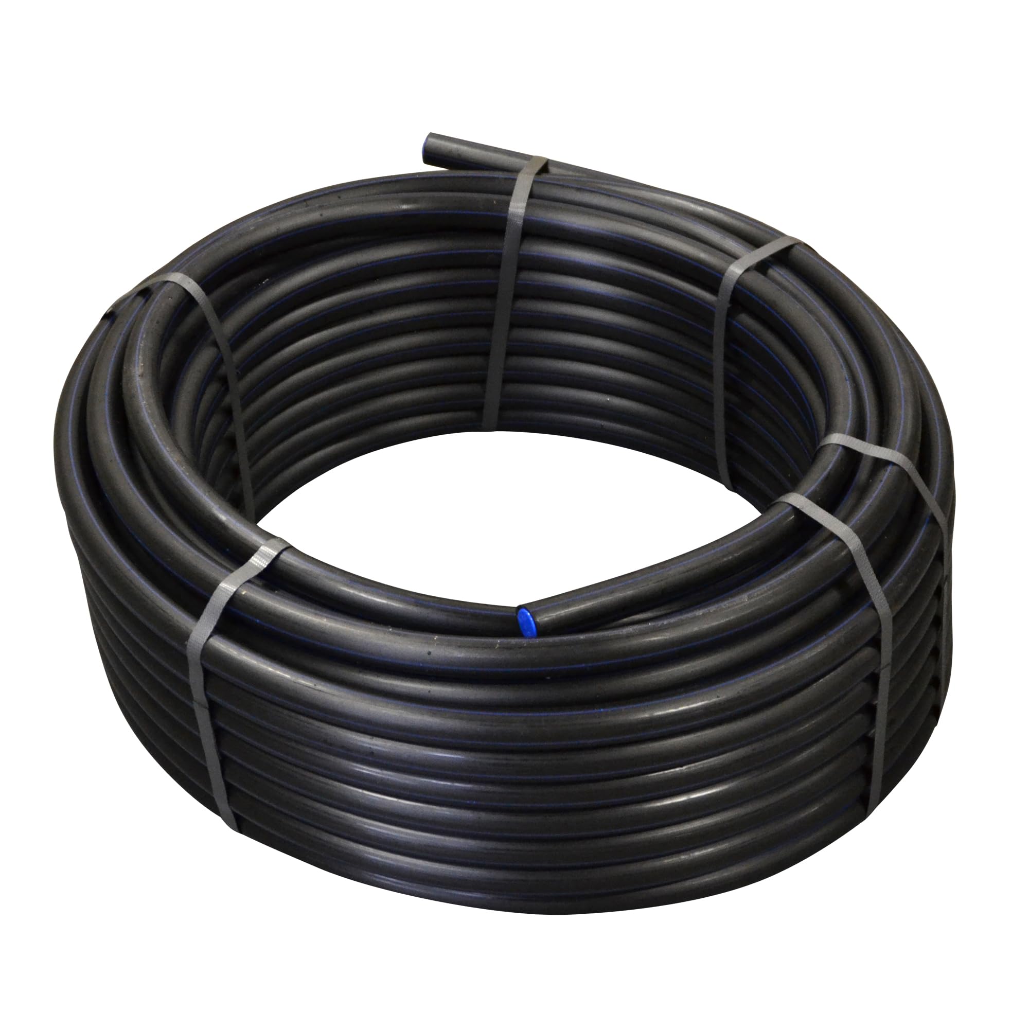 Jardibric - Tubo in polietilene acqua potabile Ø 25 mm - corona 50 m - Pressione 16 bar - Rete blu