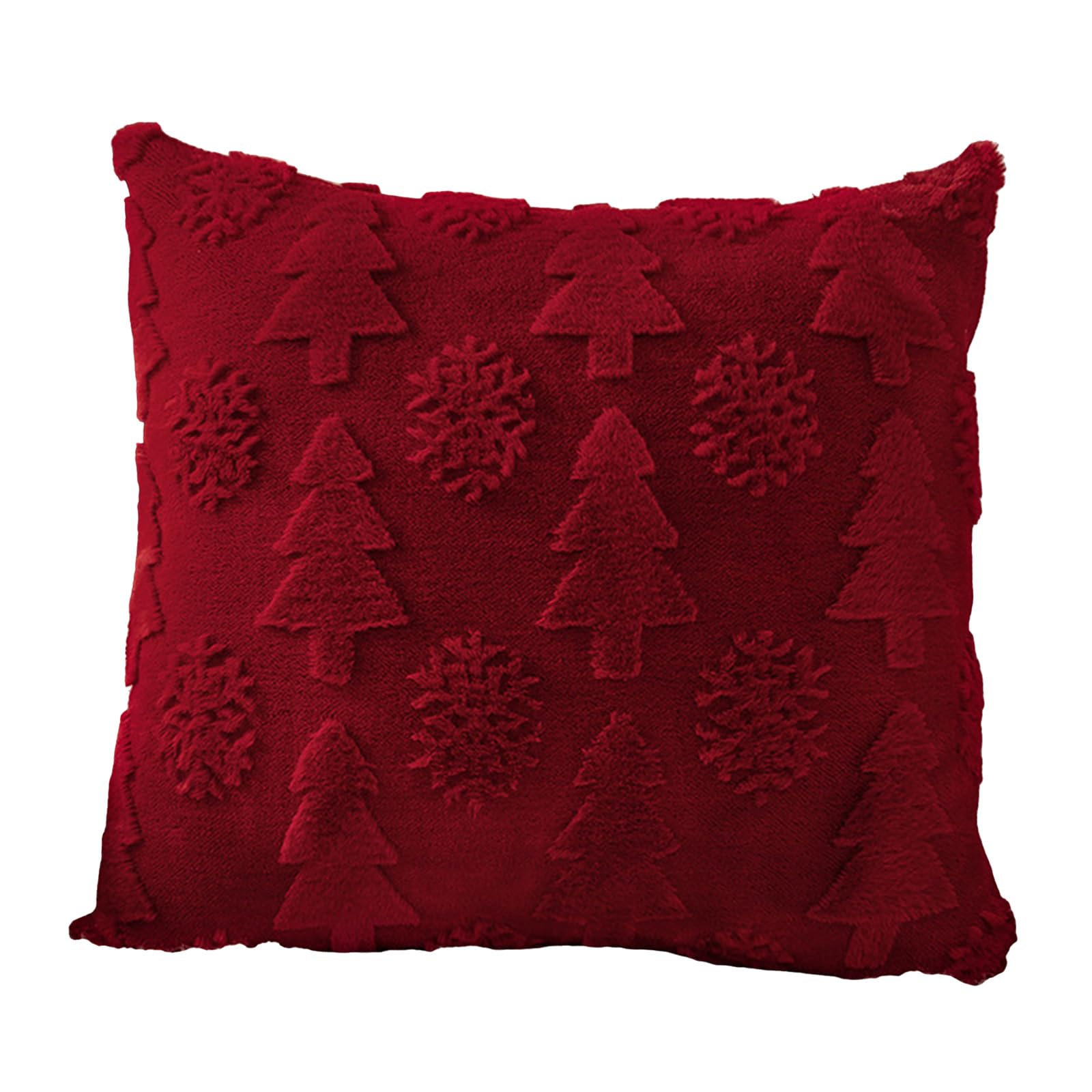 Woedpez Seasonal Celebration Decorative Pillow Cover Soft Polyester Fabric for Home Party Styling Festival Home Decoration Pillow Cover