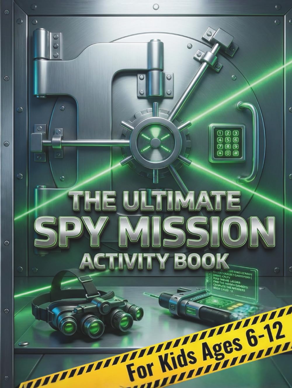 The Ultimate Spy Mission Activity Book For Kids: Fun Escape Room Style Game (Top Secret Spy Mission Activity Books for Kids)      Hardcover – November 30, 2025