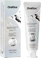 OralGos Creme Dental 7,5% HAP 90g, Fórmula Sem Flúor, Antissensibilidade, Reparo do Esmalte Dental, Redução de Manchas, Hálito Fresco, Menta Oceânica 1 Unidade