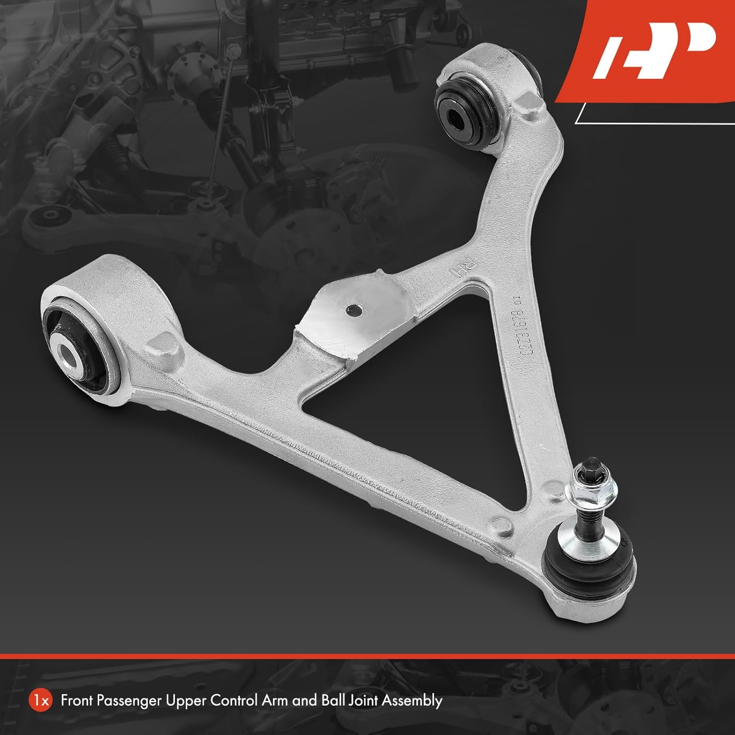 A-Premium Rear Right Upper Control Arm, with Ball Joint & Bushing, Compatible with Jaguar XF 09-15, XFR 10-15, XFR-S 13-15, XJ 11-16, XK & XKR 07-09, S-Type 02-08, Ford Thunderbird 02-05, Lincoln LS