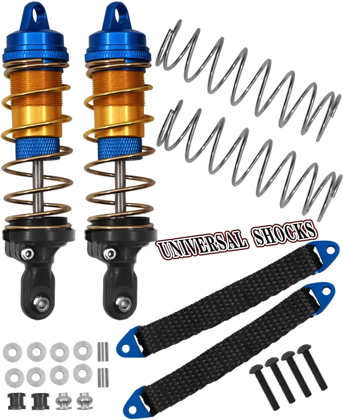 Rcarmumb Front/Rear RC Shocks Upgrades for 1/8 1/7 Arrma Outcast/Infraction/Felony