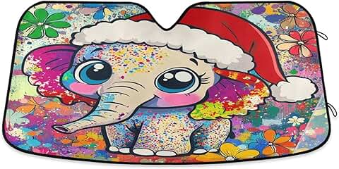Aesthetic Elephants Shade for car Windshield Folding Reflective Sun as seen on tv Products accesorios para coches