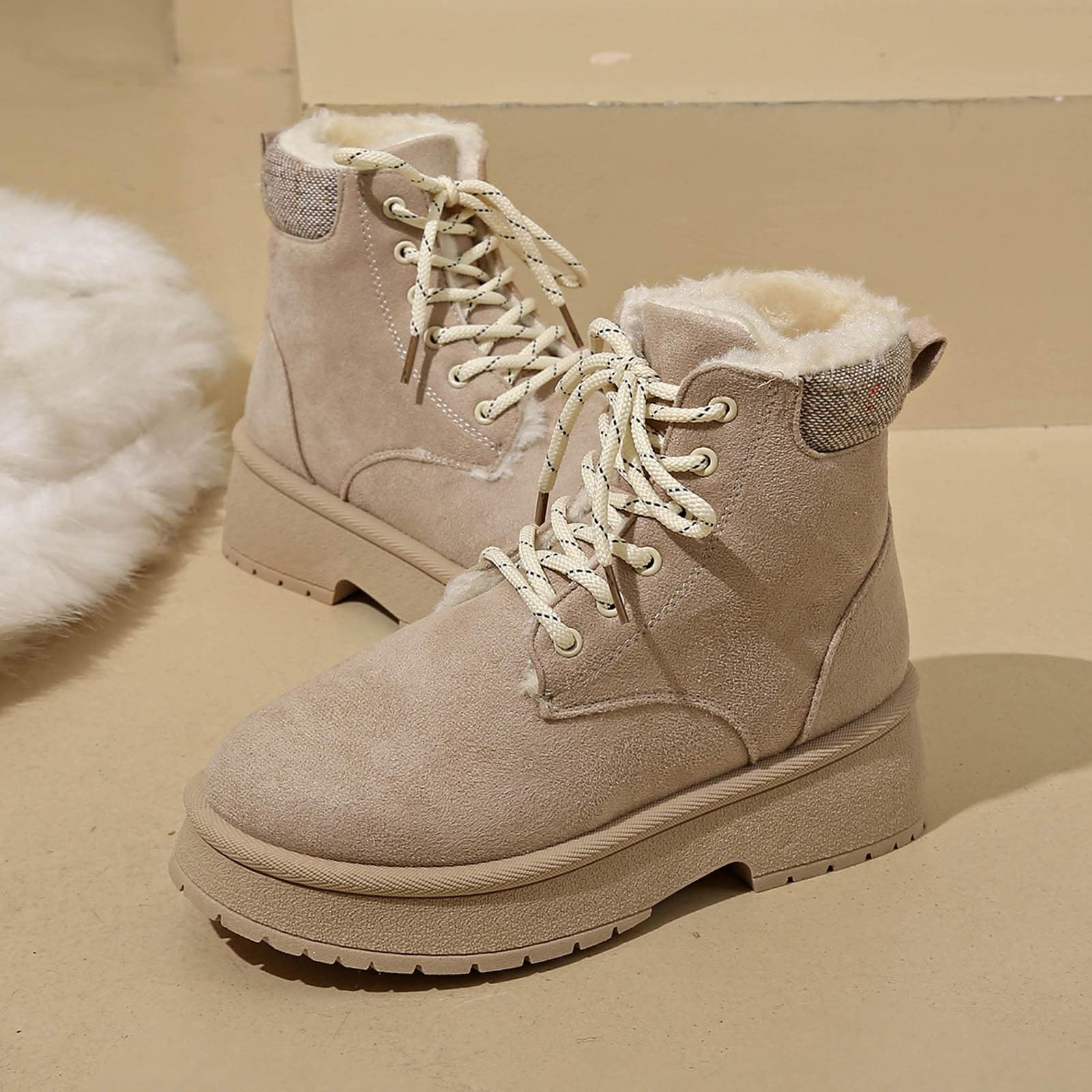 Apres Ski Femme Bottes De Neige Hiver Boots Bottine Imperméable Chaussures Après Grand Froid Botte Pour Chaussure Randonnée D'hiver Bottines Fourrées Glacia Barefoot Botas Snow Raquette Apres-Ski