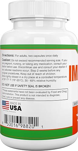 Miniatura 2 de Spectra Vitamins Suplemento inmune D con inmunolina, vitamina D3, zinc para hombres, mujeres, adultos y personas mayores, recomendado para todo el