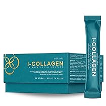 I-COLLAGEN – Integratore Collagene e Acido Ialuronico con Bamboo e Vitamina E per Capelli, Pelle e Articolazioni – Confezione 30 Stick di Collagene Vegano da Bere – MOOLECOLA