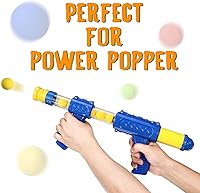Vista 3 de Sumind 48 Piezas Bolas de Espuma a Granel Bolas de Repuesto Redondas Balas de Espuma Suave Paquete de Repuesto de Reemplazo para Pistolas Blasters