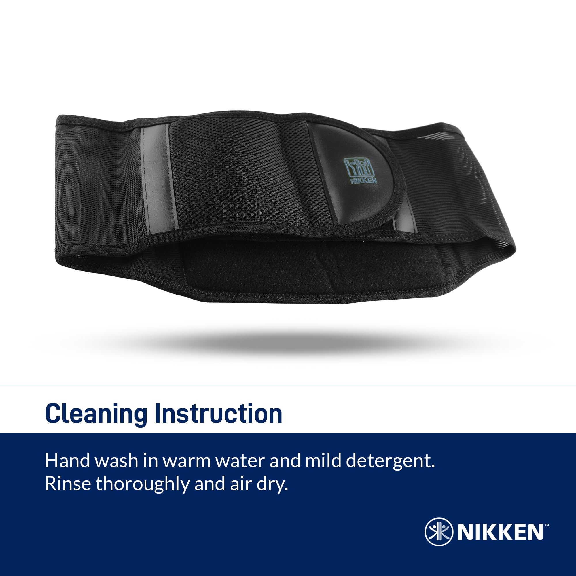 Nikken - KenkoTherm - Back Belt - XL | Orthopedic Design Flexible Support Adjustable Closures Back Pocket For Kenko MagFlex Hand Washable product thumbnail 8