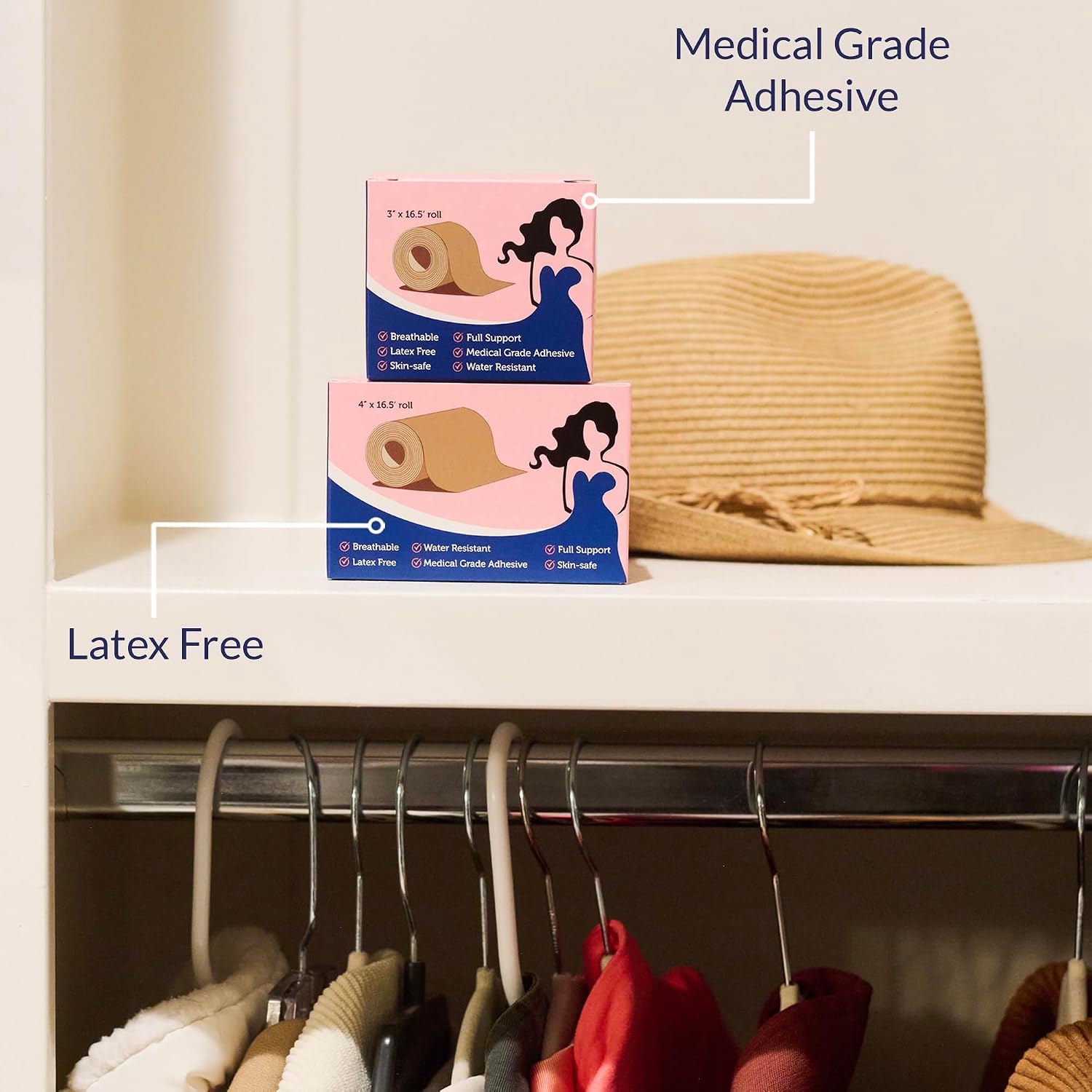 Fearless Breast Lift Tape Roll Beige