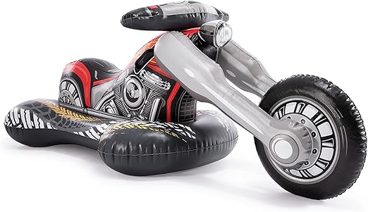 Amazon.com: Intex Cruiser Motorcycle Ride-On Pool Toy, for Ages 3 ...