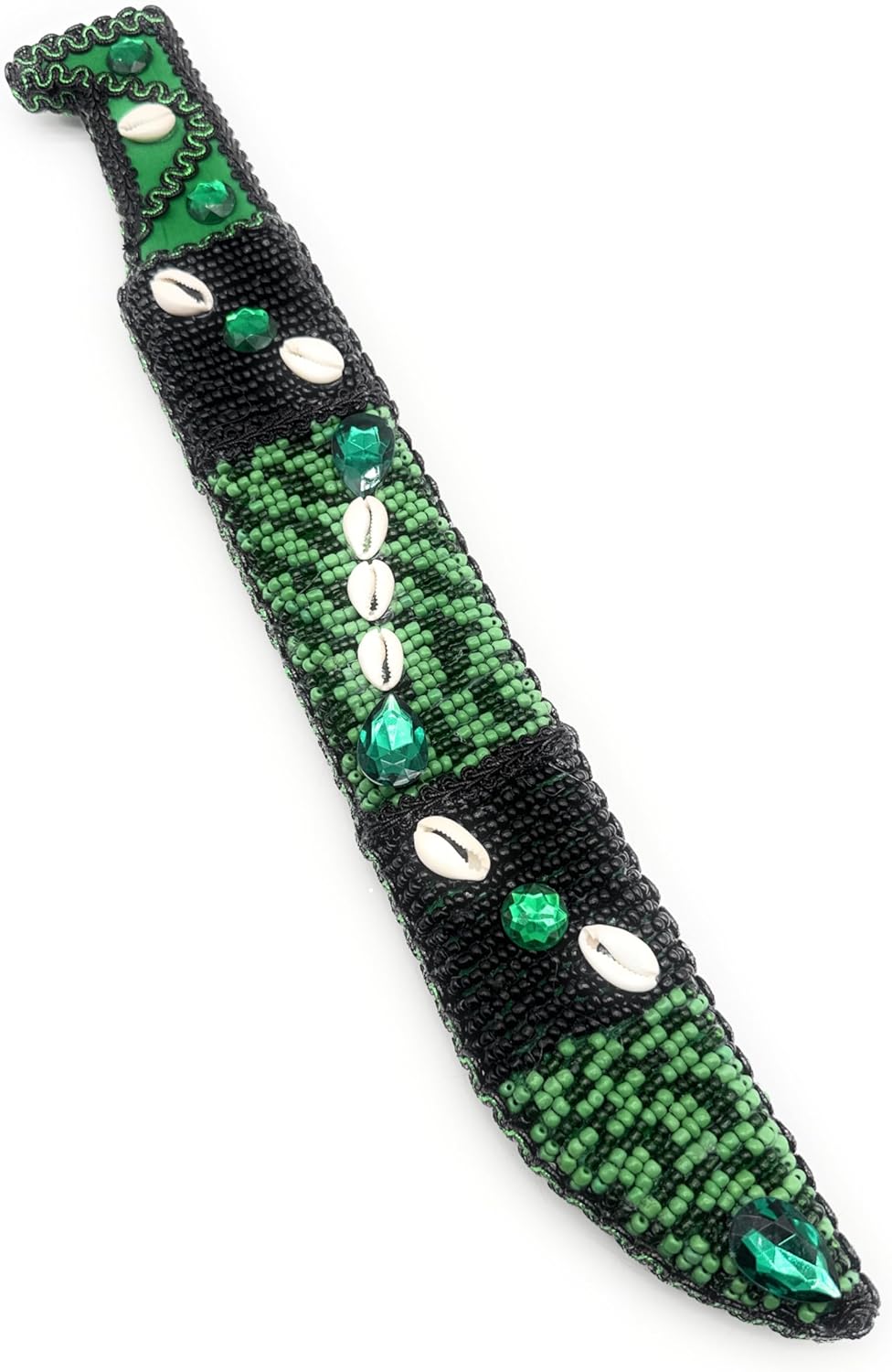 Machete - Machete Decorado con Cuentas de Orishas, Santeria, Yoruba Religion