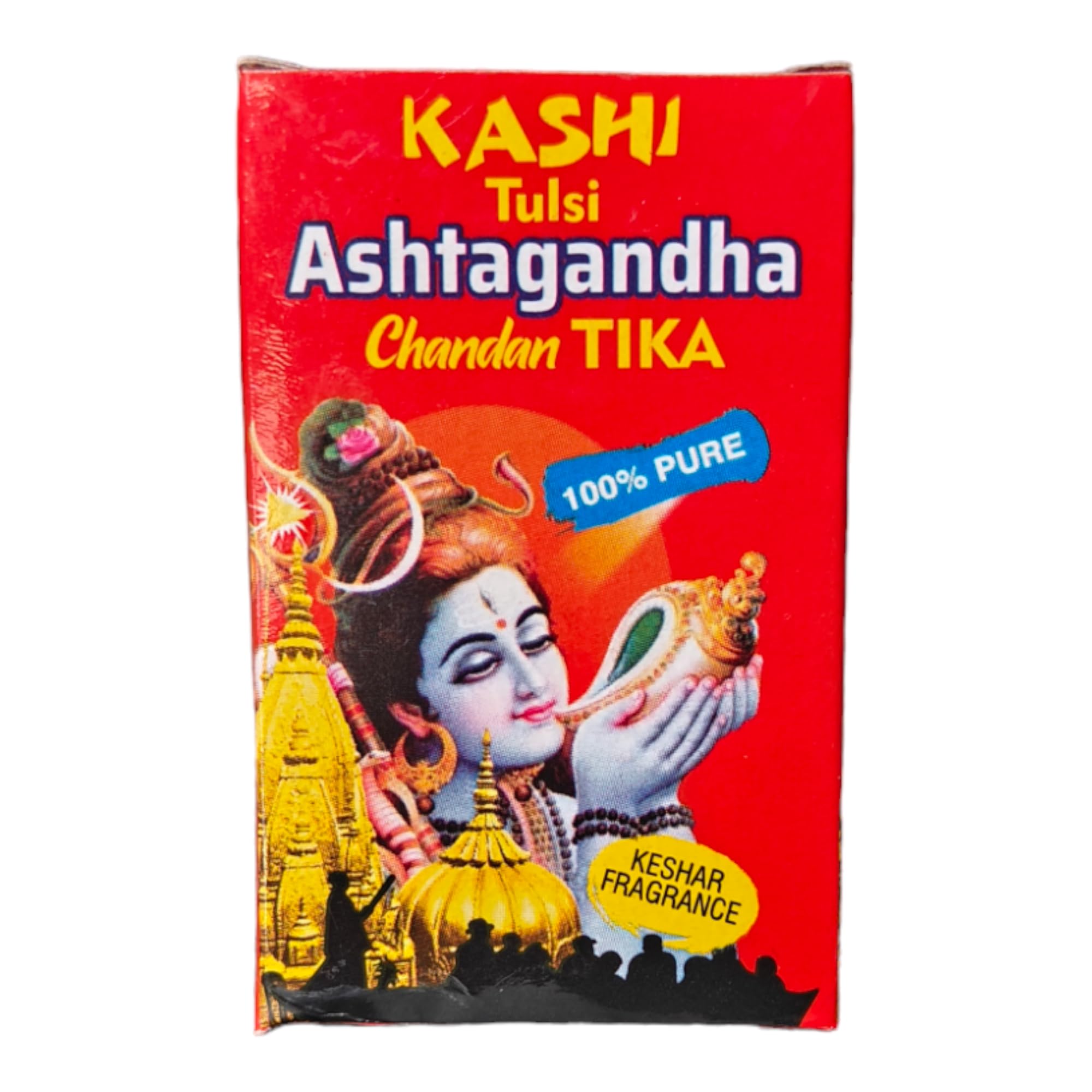 Tika Pure Kashi Tulsi Ashtagandha Chandan 60 G Used For Various Hindu Pooja