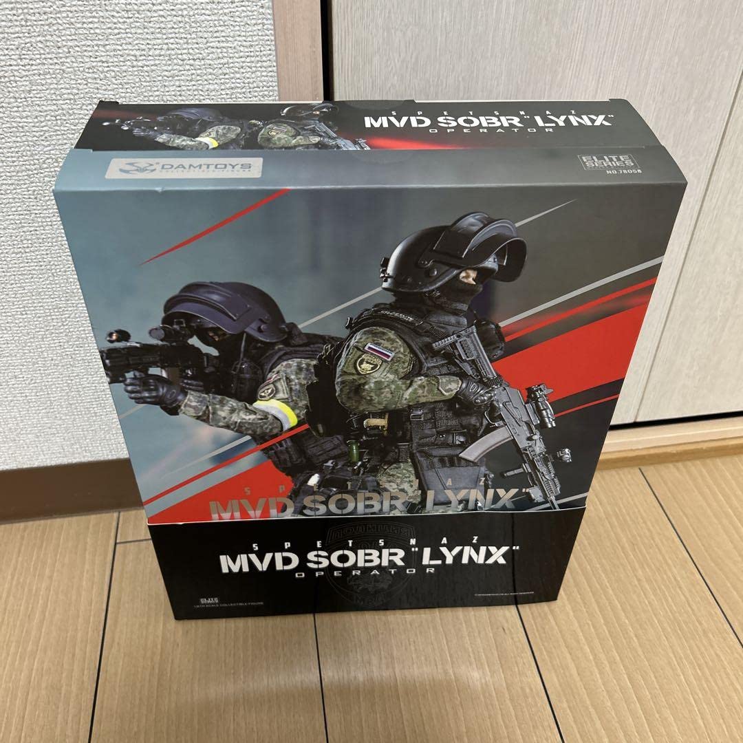 Amazon.co.jp: 限定DAMTOYS ロシア内務省MVD特殊部隊 SOBR LYNX山猫 