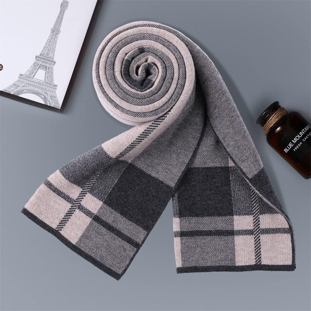 YMGSCC(君を愛してる)☆【完売間近】 [君を愛してる] 秋と冬の男性の暖かいウールのチェック柄スカーフイギリスのビジネスビブの男性の韓国語版の野生のトレンド