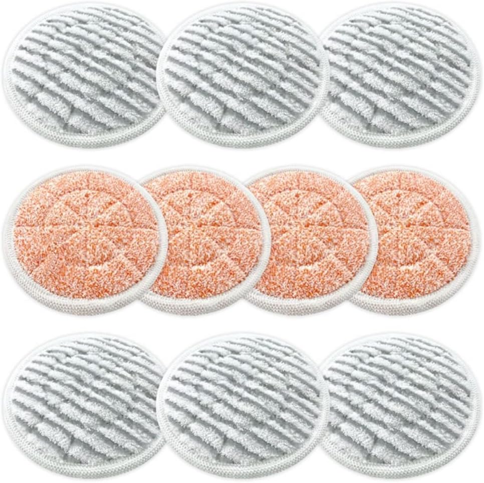 10 Piece Replacement Steam Mop Pad Cloth Compatible with Shark S7000 S7001 Steam Mop Spare Parts