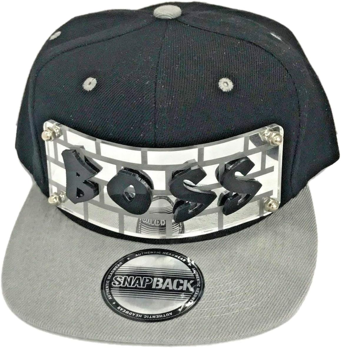 Personalized Custom Snapback Hat Six Panel Flat Bill Snap Back Hat Cap ...