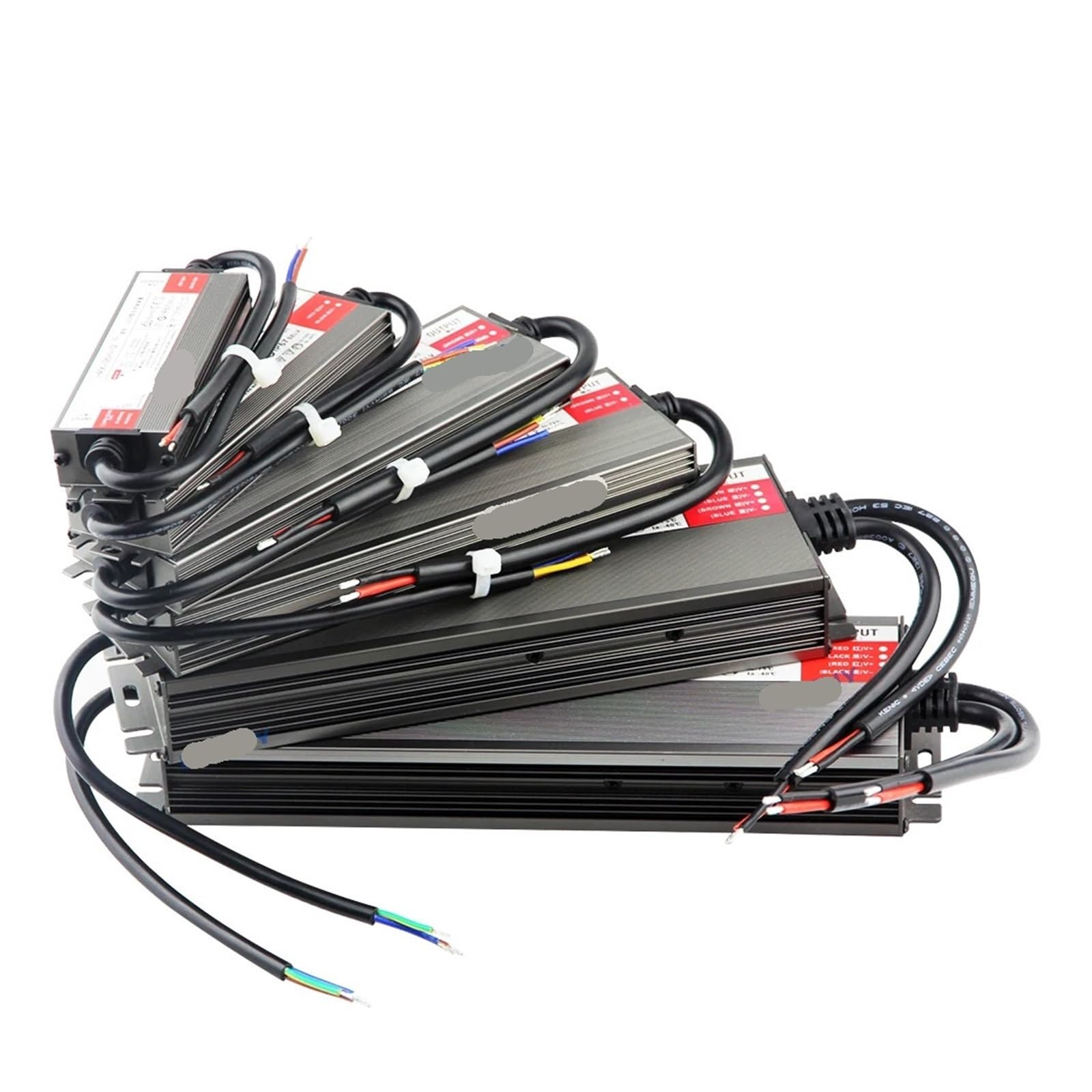 Driver LED AC/DC12V 24V IP67 trasformatore di illuminazione impermeabile luce esterna alimentatore 12V 36W 60W 100W 150w 200W 300W 400W(300Watts,DC24V)