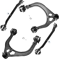 Vista 118 de Detroit Axle - Kit de brazos de control delanteros de 4 piezas para Ford Mustang Base GT 05-10 2005 2006 2007 2008 2009 2010, 2 brazos de control