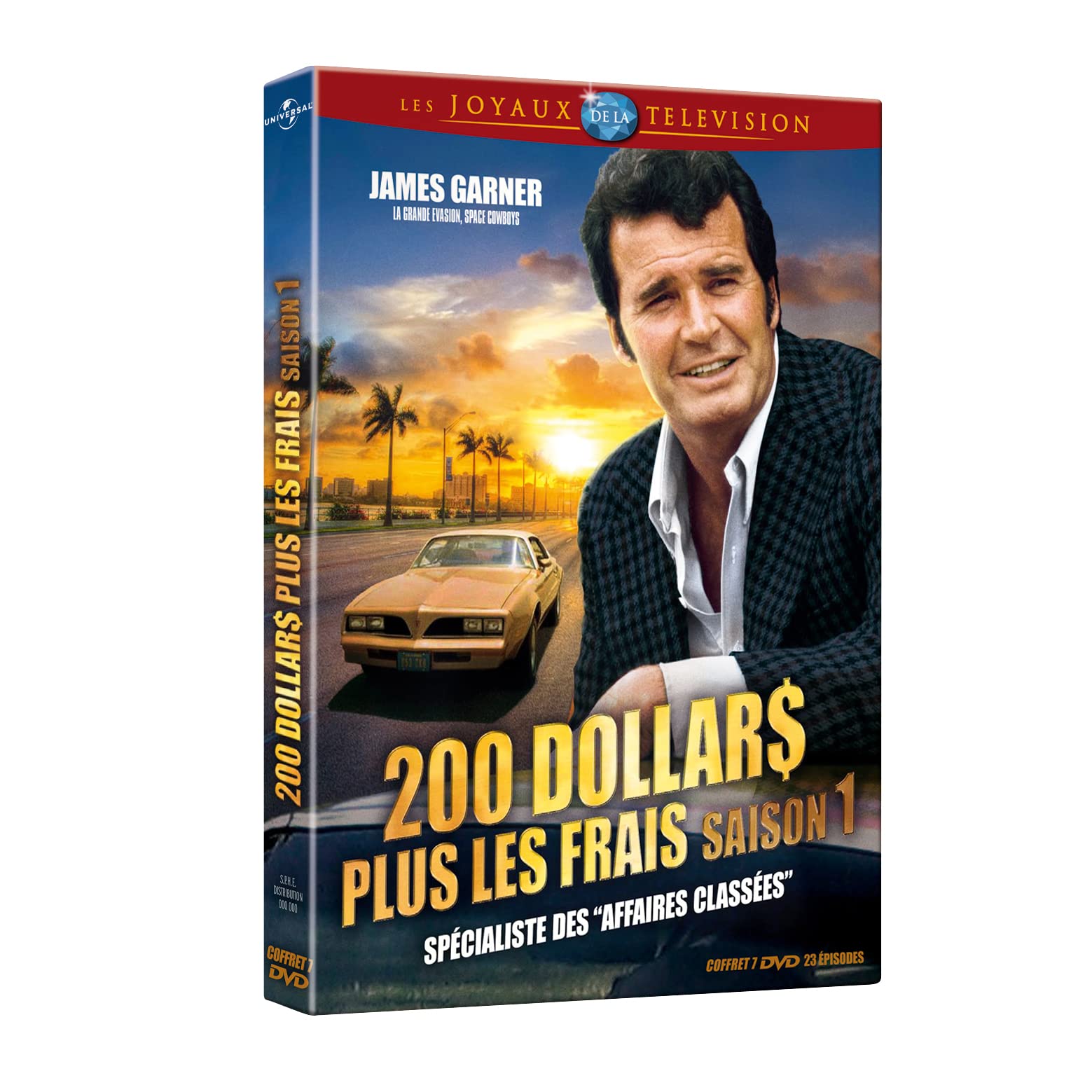 200 dollars plus les frais: disfruta la temporada 1 completa con este pack de 7 DVD
