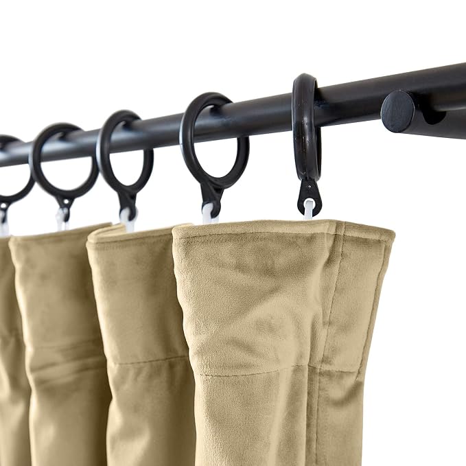 hooked curtains