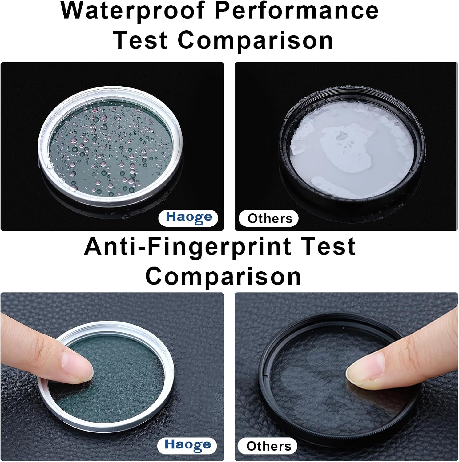 Haoge 39mm MC UV Lens Protection Filter for Leica 35mm f2 28 2.8 Voigtlander 35mm f2 35 1.5 Fuji xf23 27mm f2.8 on XE5 Camera Lens Optical Glass Ultra Slim 18 Multi-Layer Coatings Silver