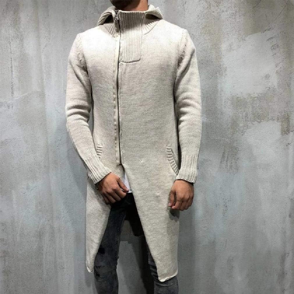 Men's Down Jacket Hooded Warm Windproof White Duck