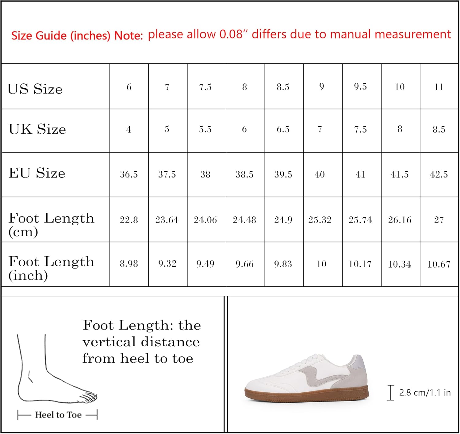 Sneakers for Women Business Casual Tennis Shoes Comfortable Lace up Slip on Women's Fashion Sneakers - Image 9