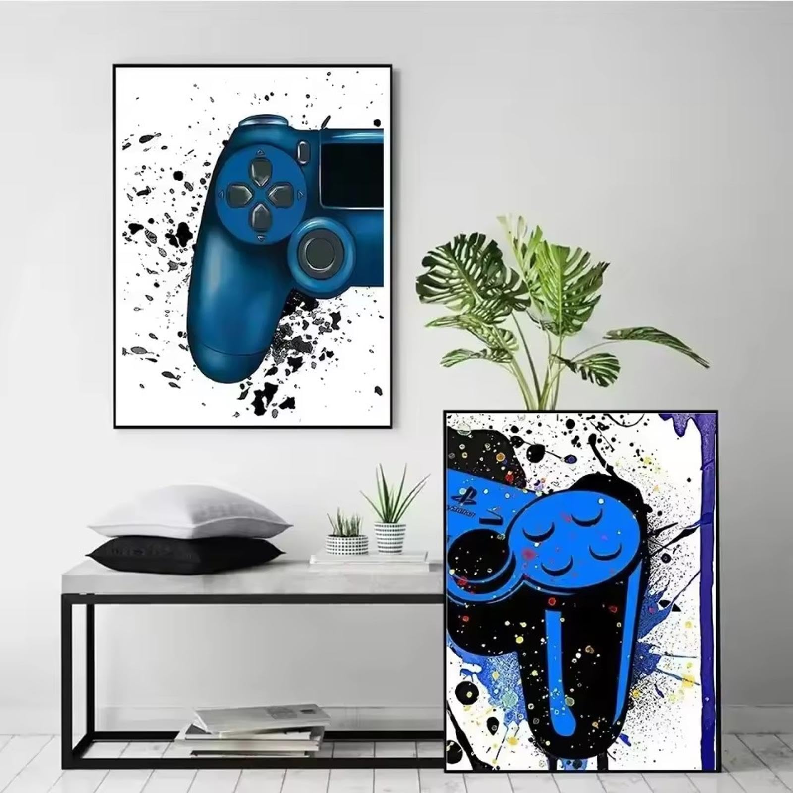 Impression manette de jeu pop déco murale ado grand format - 8